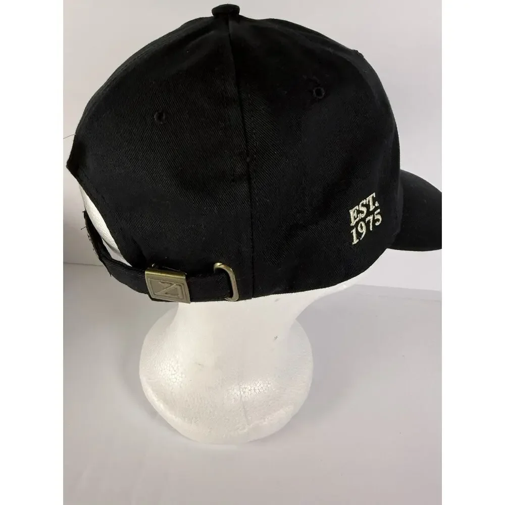 VTG Golf Kapalua “the Bay Village, Plantation Adjustable Golf Hat/ Cap NWT Black